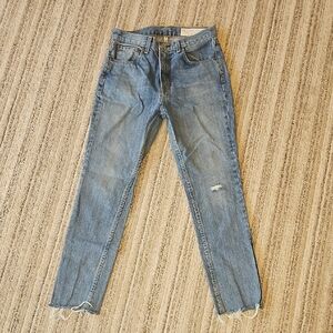 rag & bone Blue Skinny Jeans